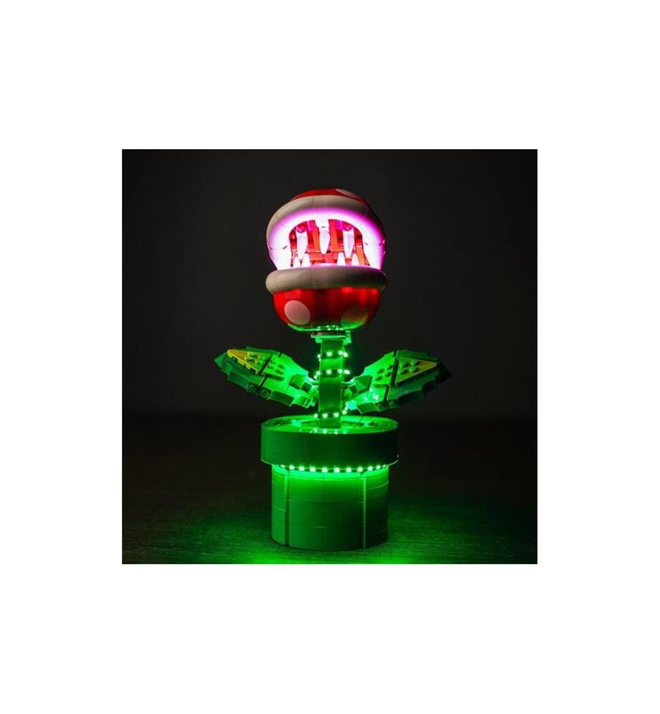 BrickBling Kit d'éclairage LED pour LEGO® Plante Piranha (71426)