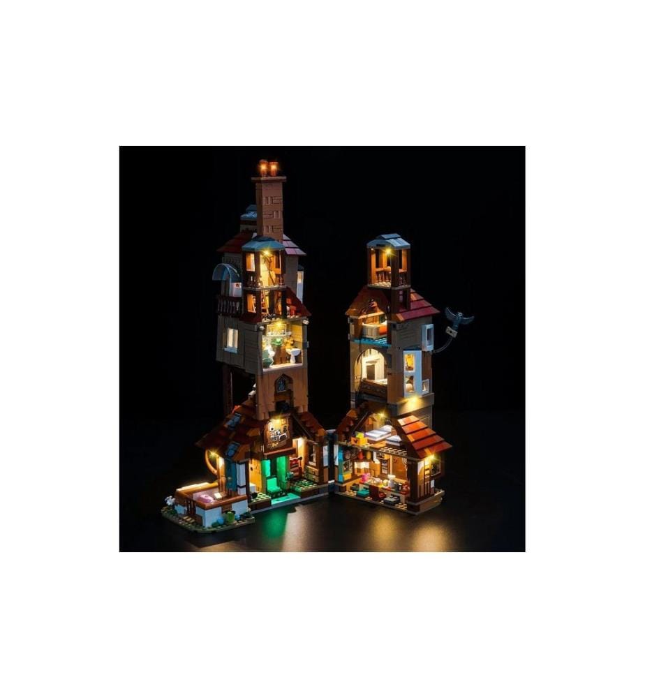 BrickBling ensemble de lumières LED pour LEGO® Le terrier du renard édition collector (76437)