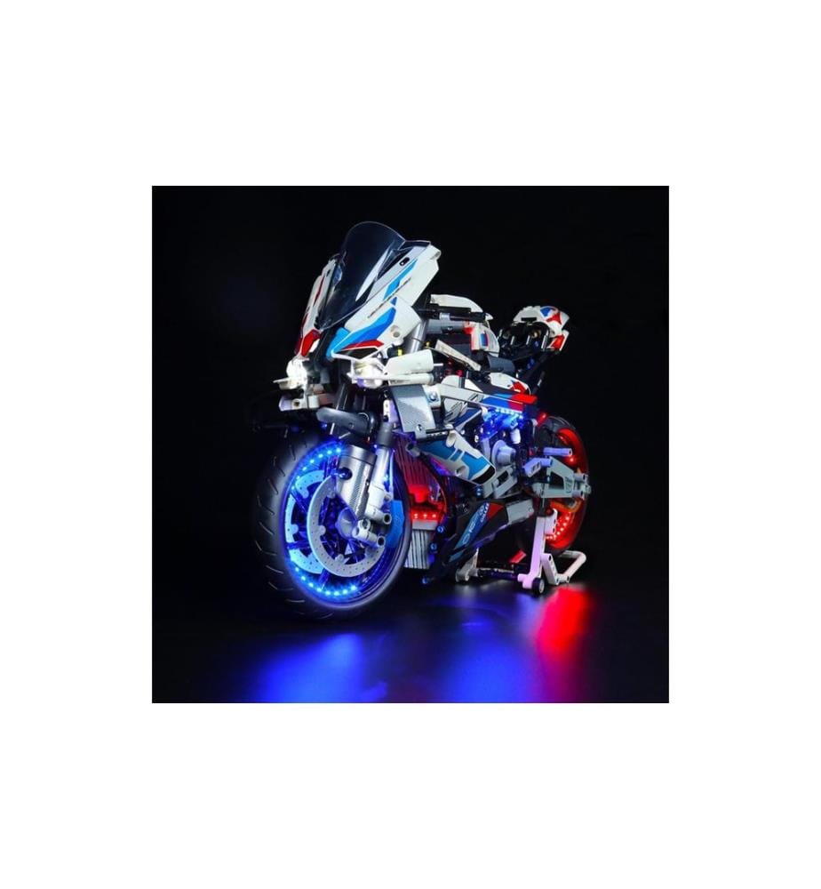 BrickBling Kit d'éclairage LED pour LEGO® Moto BMW M 1000 RR (42130)