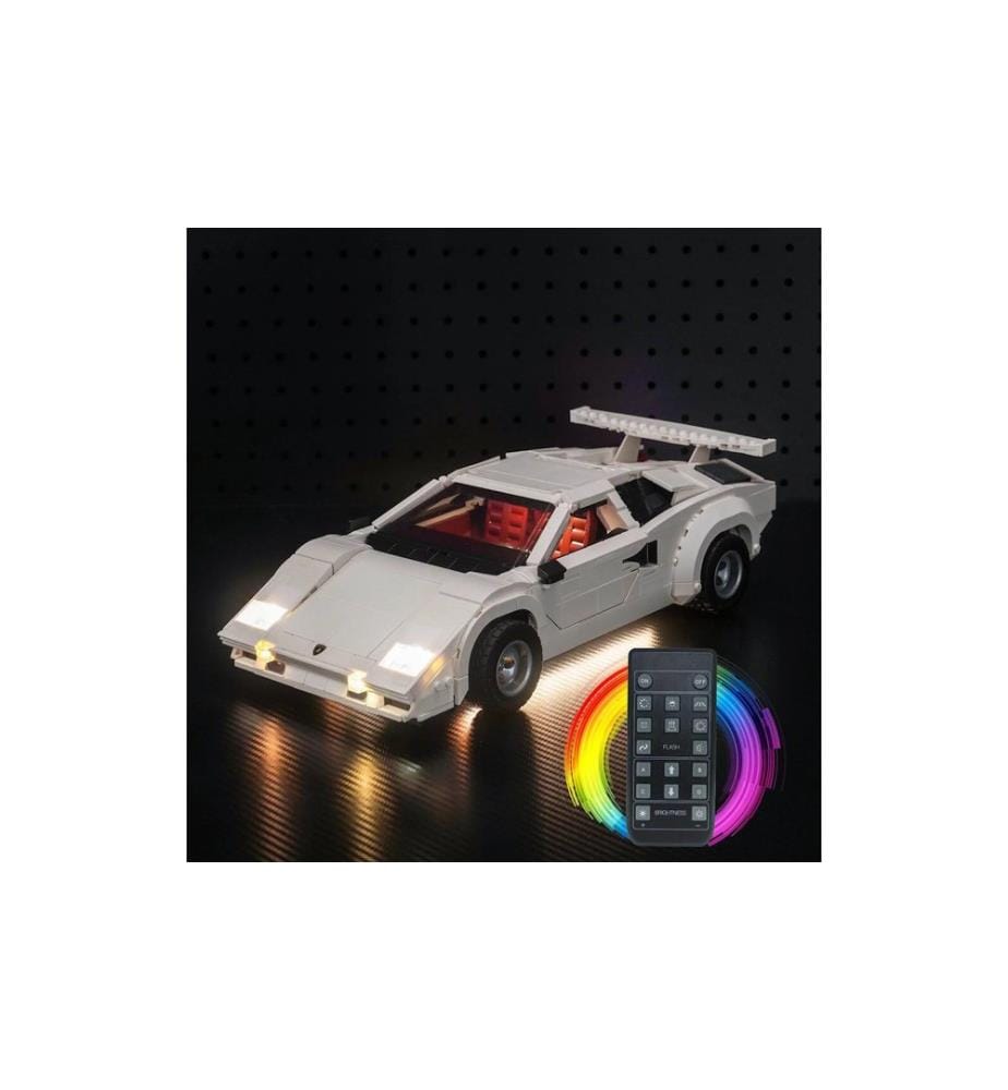 BrickBling Lumières-LED pour LEGO® 10337 Lamborghini Countach