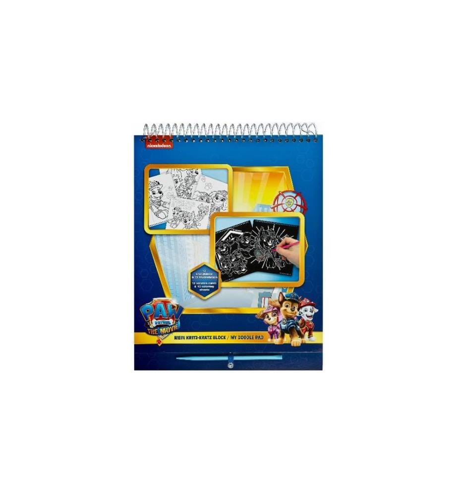UNDERCOVER - Cahier à colorier «Kritz-Kratz» Paw Patrol