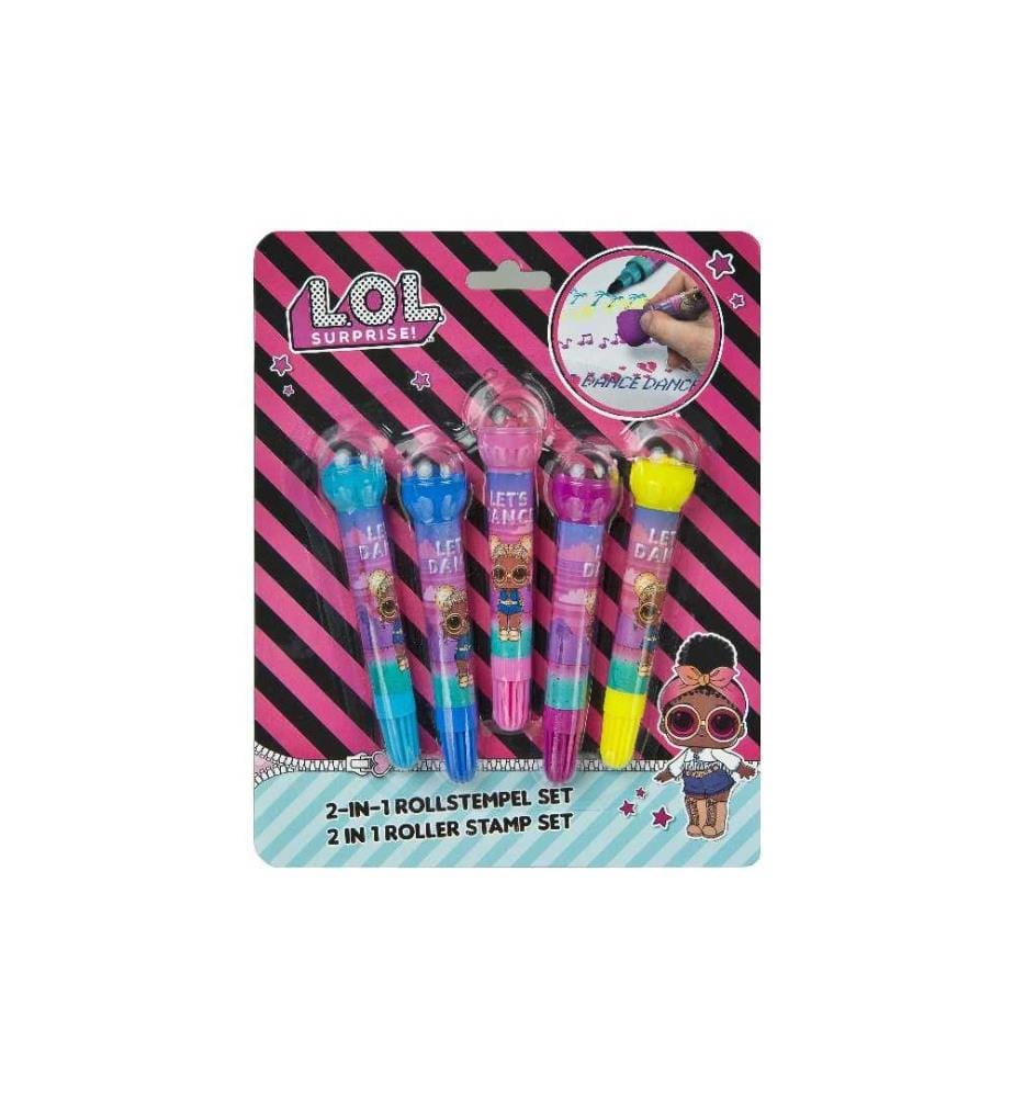UNDERCOVER - Kits de tampons à motifs LOL Surprise Multicolore, 5 pièces