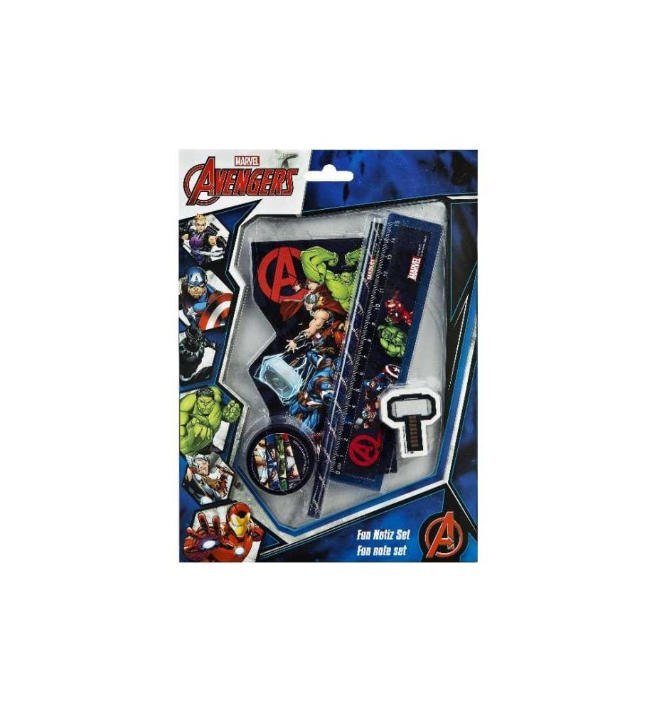 UNDERCOVER - Ensemble décriture Avengers 5 pièces