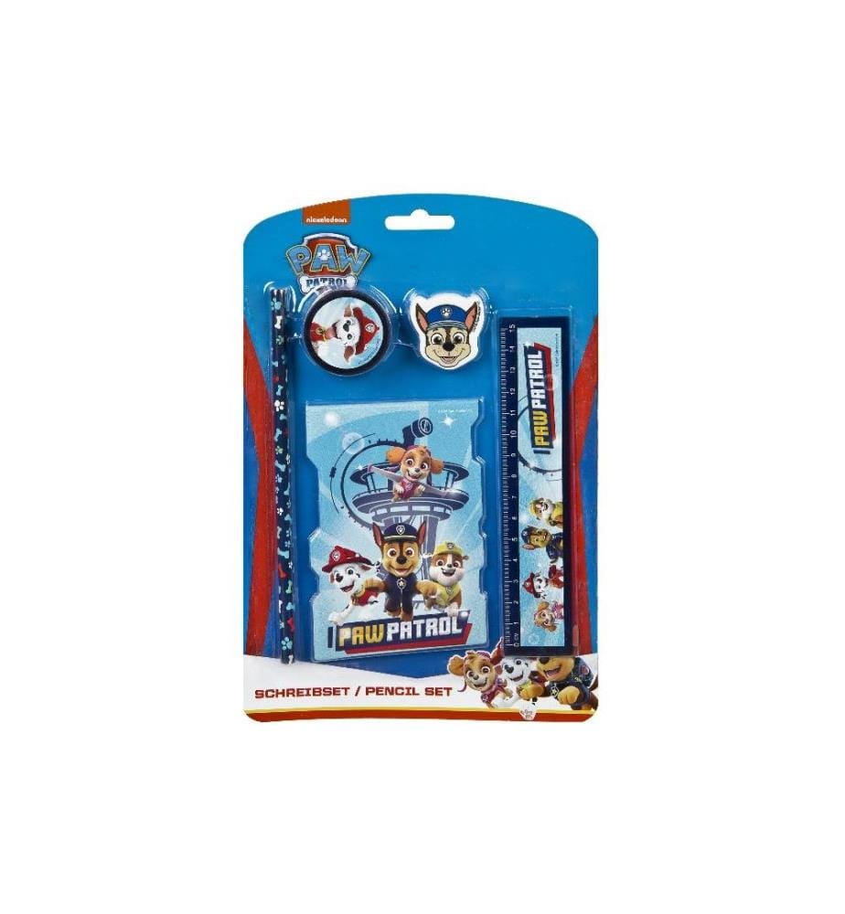 UNDERCOVER - Ensemble décriture Paw Patrol 5 pièces