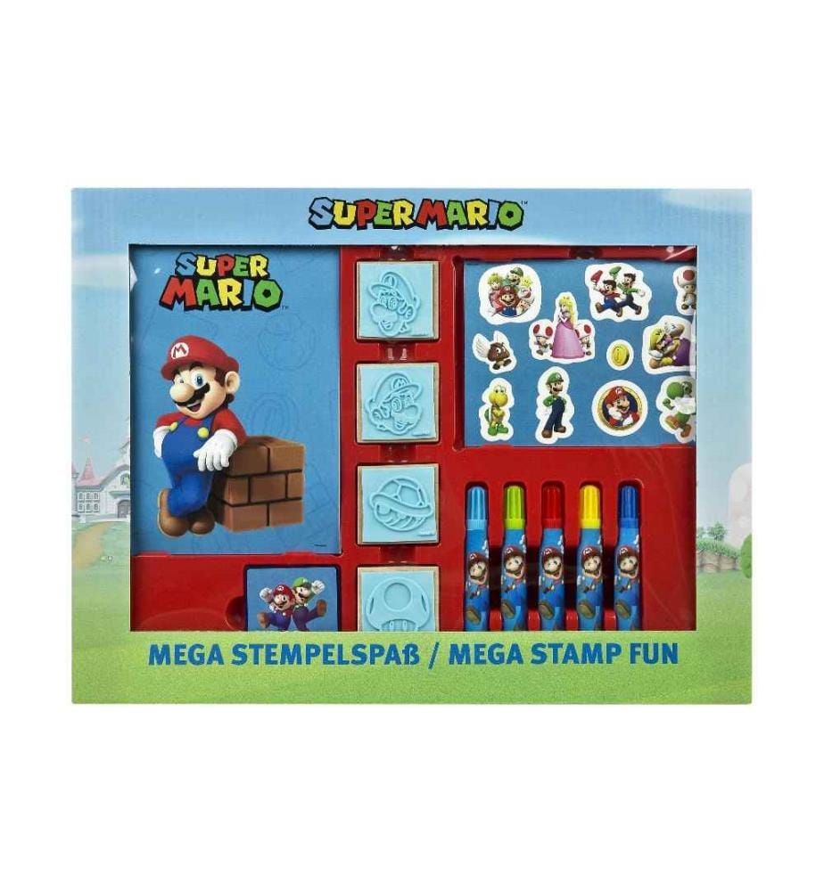 UNDERCOVER - Kits de tampons à motifs Super Mario Super Mario, Multicolore