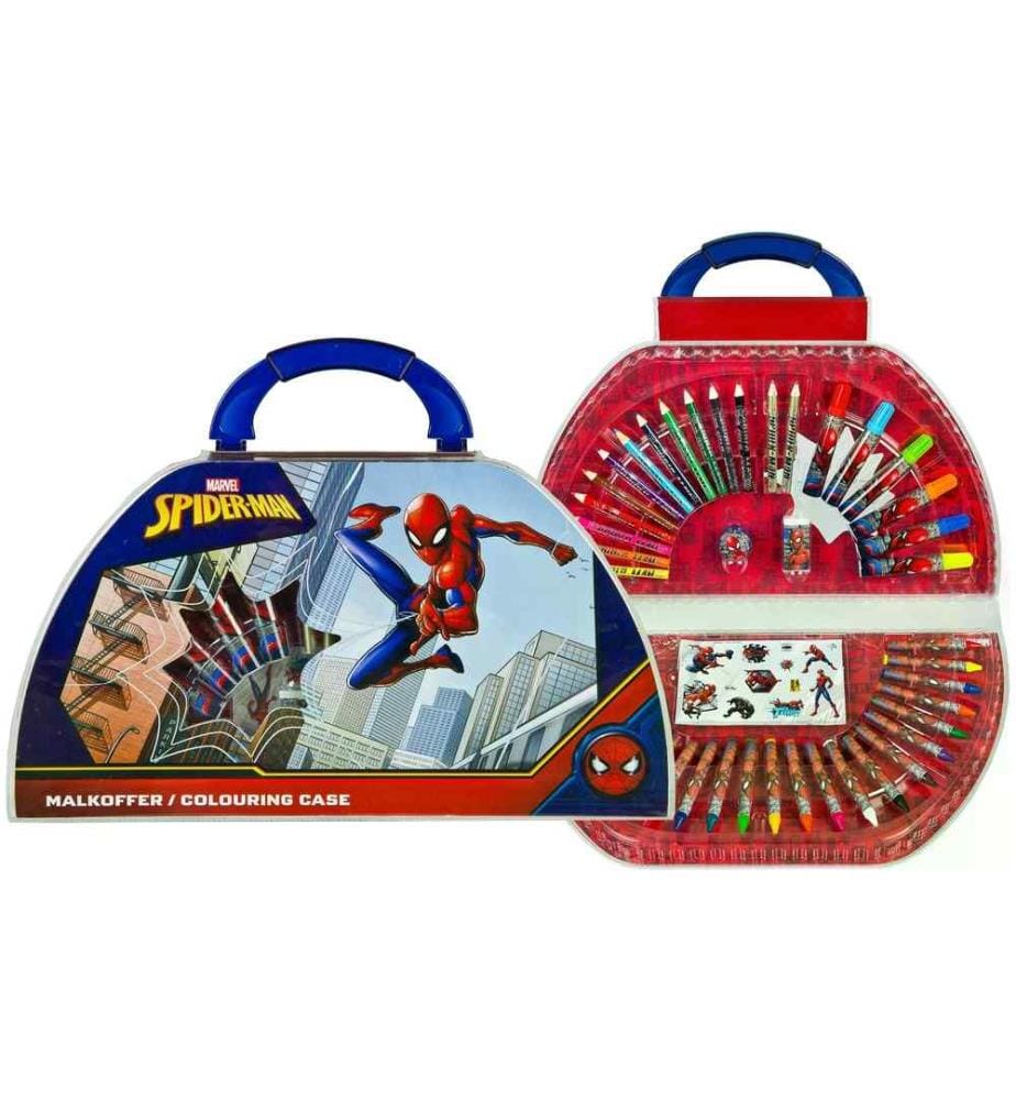 UNDERCOVER - Kits de peinture Spiderman 51 pièces