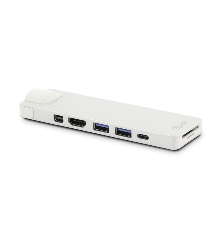 LMP - Station d'accueil USB-C Compact Dock Argent