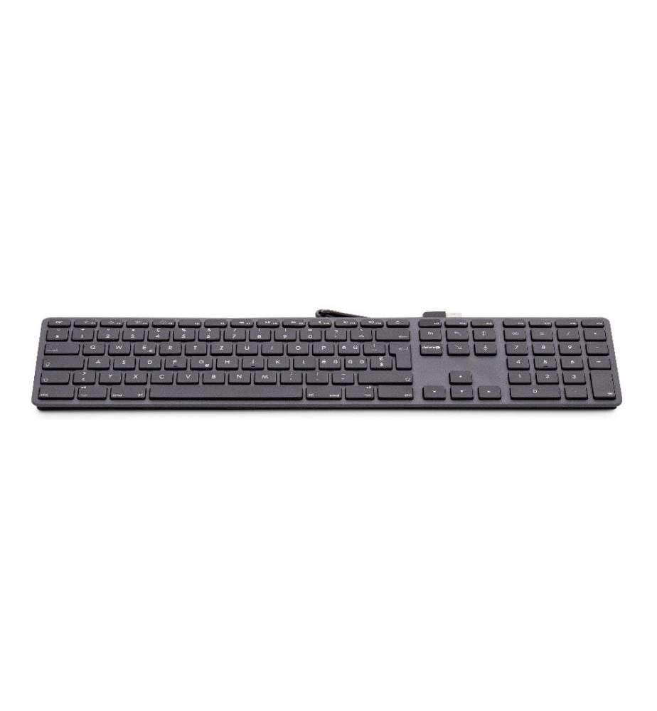 LMP - Clavier KB-1243 Noir, mise en page CH avec pavé numérique