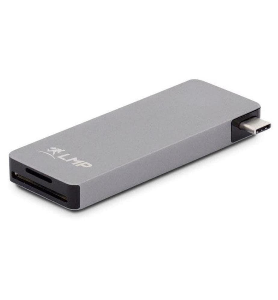 LMP - Station d'accueil USB-C Basic Hub Gris Espace