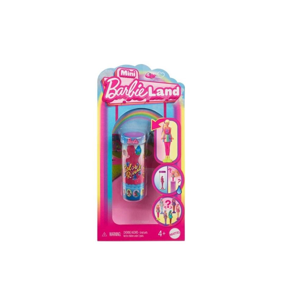 BARBIE - Poupée Mini BARBIE -Land Color Reveal assorti