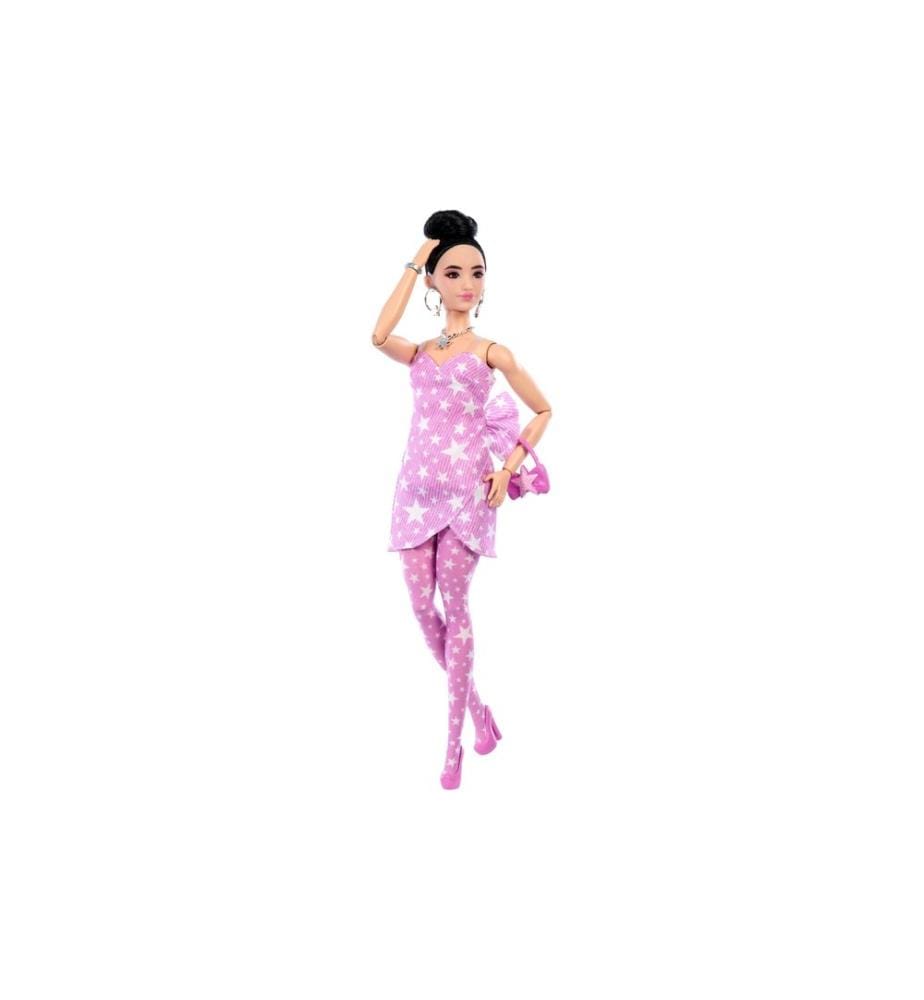 BARBIE - Poupée Deluxe Style avec robe à étoiles