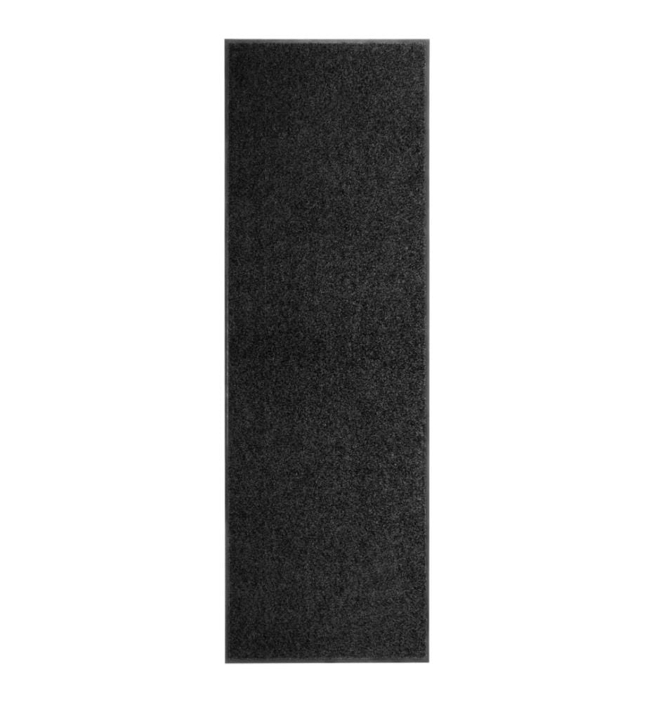 Paillasson lavable Noir 60x180 cm