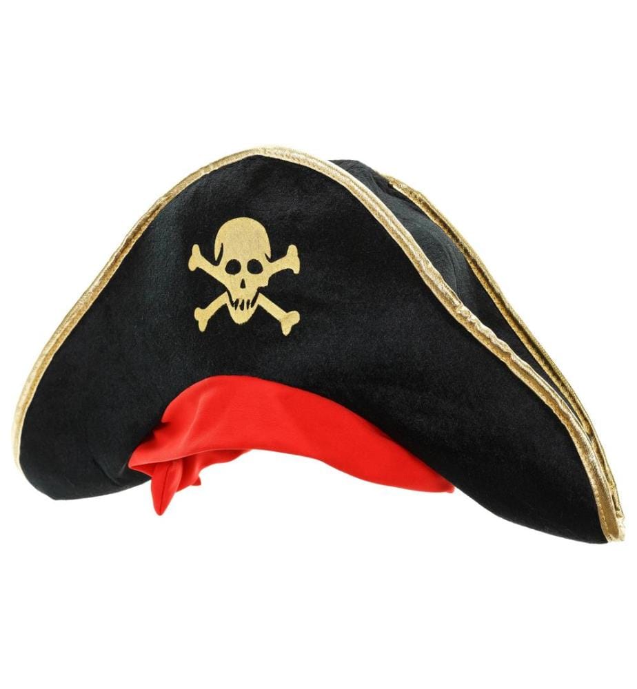 PARTYDECO - Accessoires de fête Chapeau de pirate pour enfants 45 cm