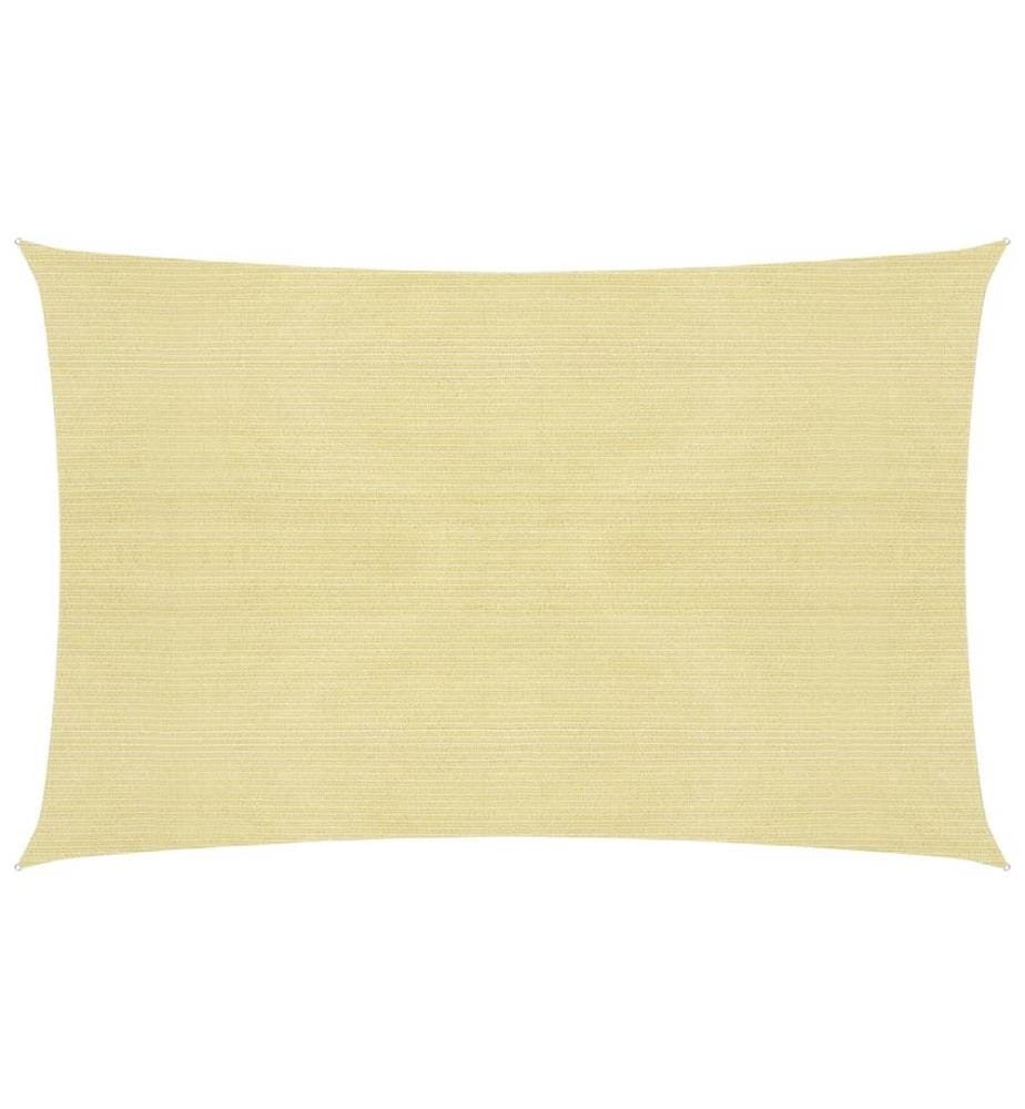 Voile d'ombrage 160 g/m² Beige 2x2,5 m PEHD