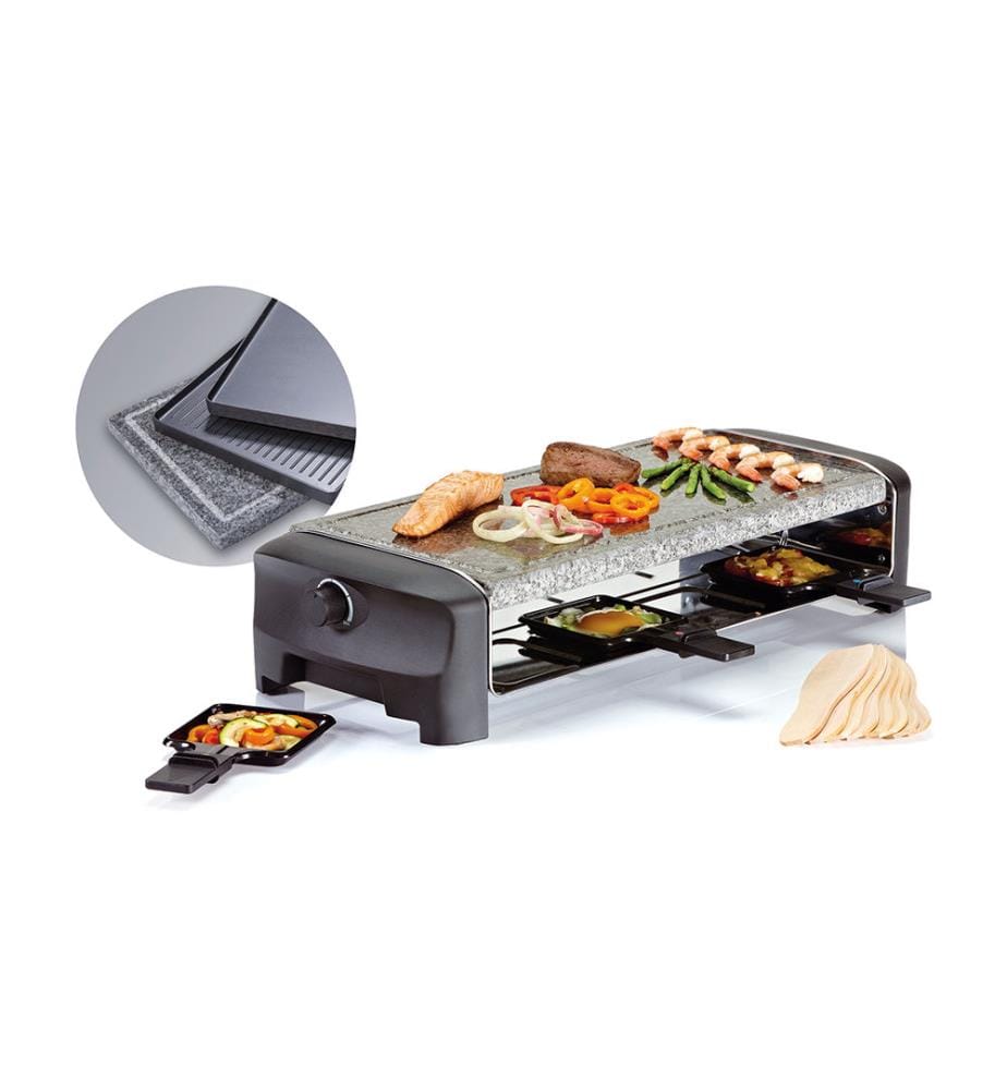 Appareil à Raclette Multifonction Grill & Pierre