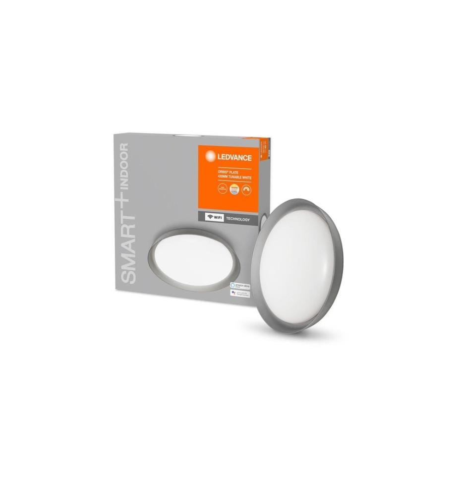 LEDVANCE - Plafonnier SMART+ Orbis Plate, 24 W, Ø 43 cm, Beige