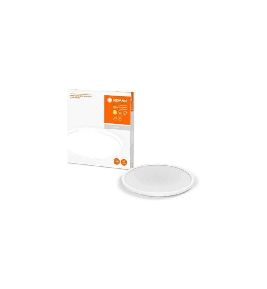 LEDVANCE - Plafonnier Orbis Ultra Slim, Ø 40 cm, 3000K, blanc