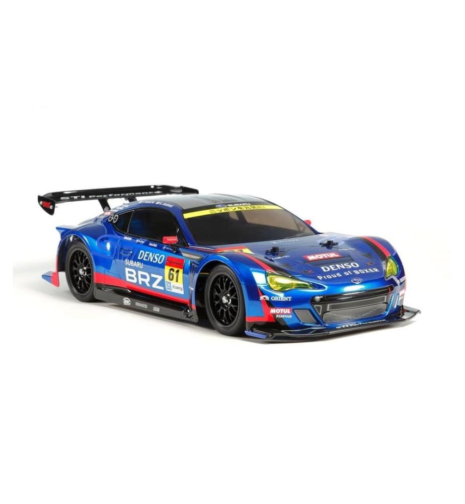 TAMIYA - Voiture de tourisme Subaru BRZ R&D, TT-02, Kit de construction avec ESC, 1:10;