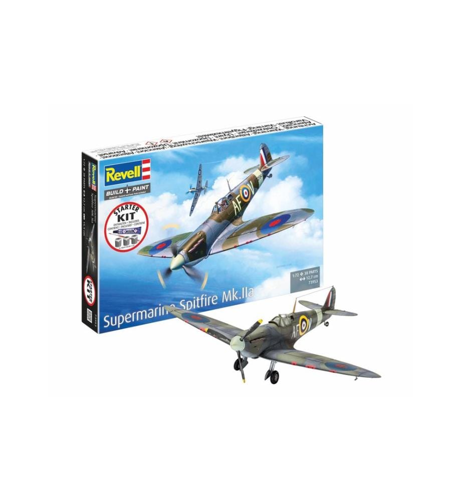 Revell - Kit de démarrage Spitfire Mk.IIa 1:72