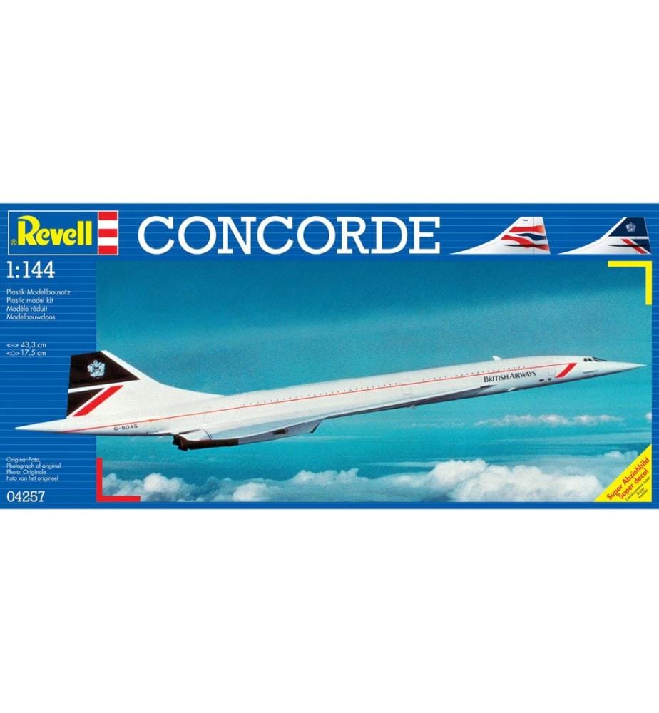 Revell - Kits de montage Concorde British Airways 1:144