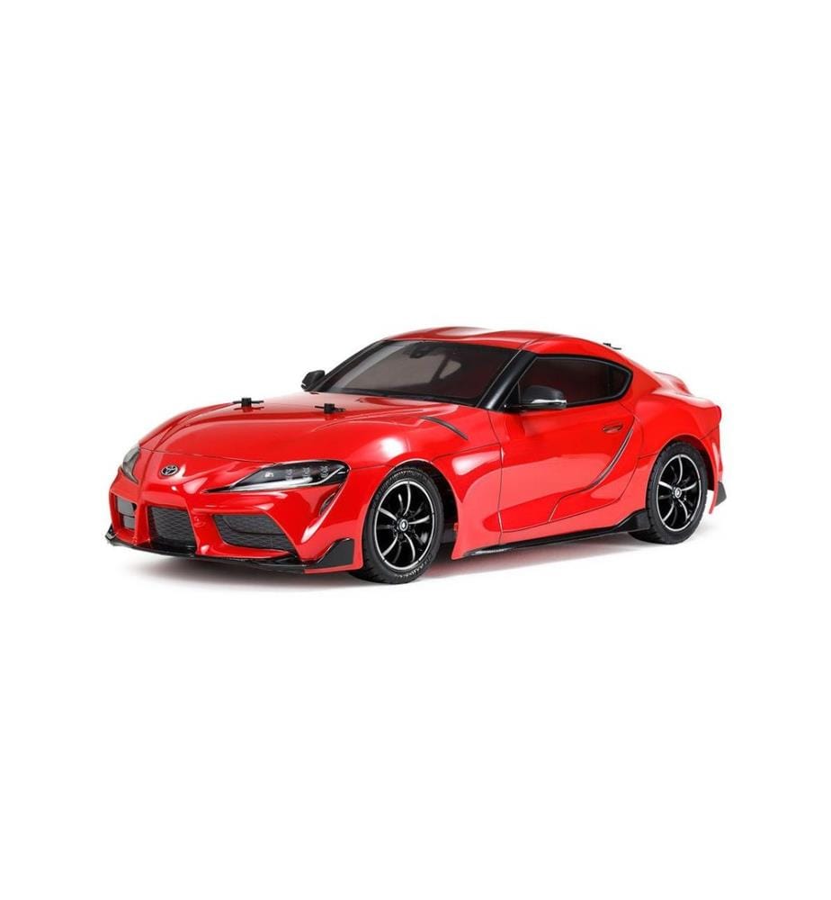 TAMIYA - Voiture de tourisme Toyota GR Supra, TT-02 Kit de construction avec ESC, 1:10
