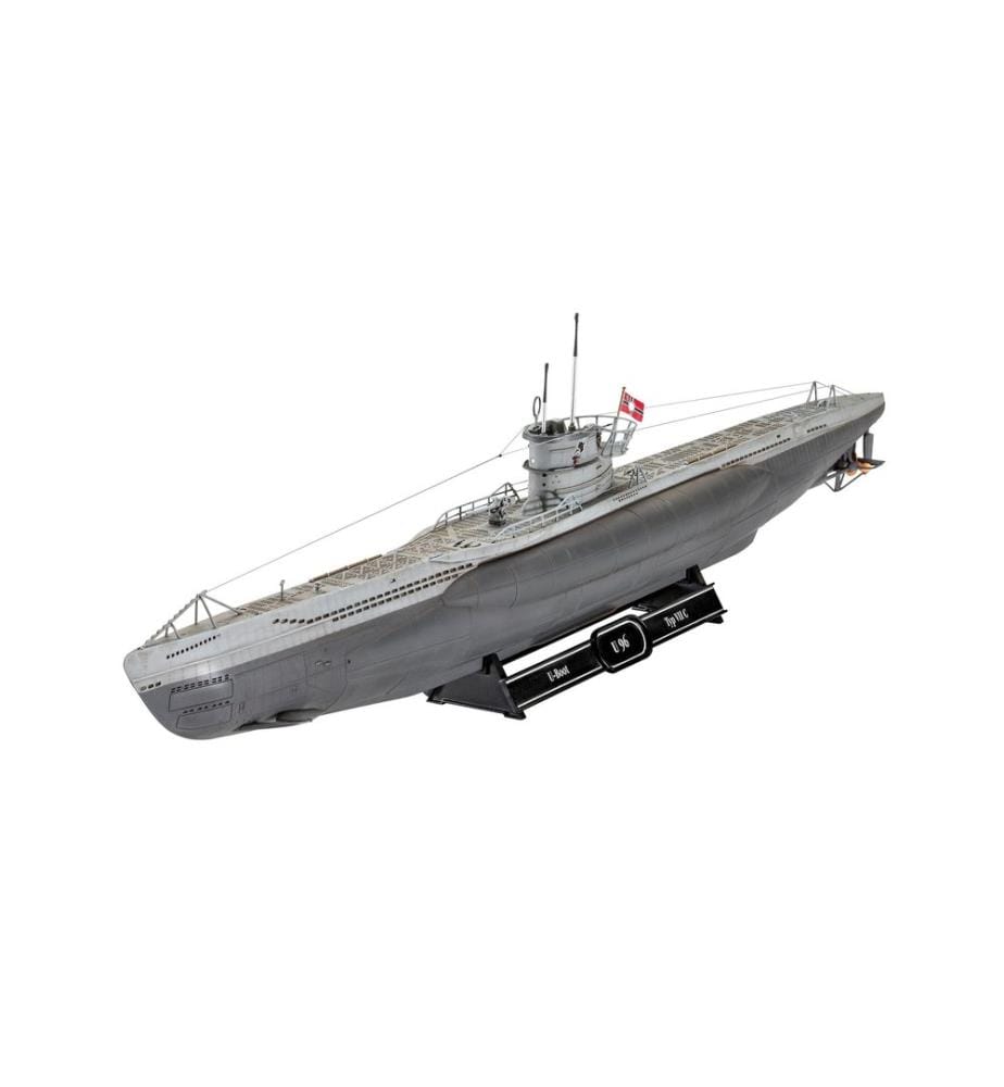 Revell - Kits de montage Sous-marin U96, Le Bateau Edition Collector 1:144