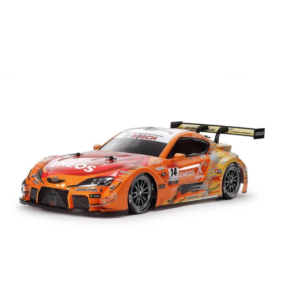 TAMIYA - Voiture de tourisme Toyota GR Supra ENEOS X PRIME 4WD, kit de construction, 1:10