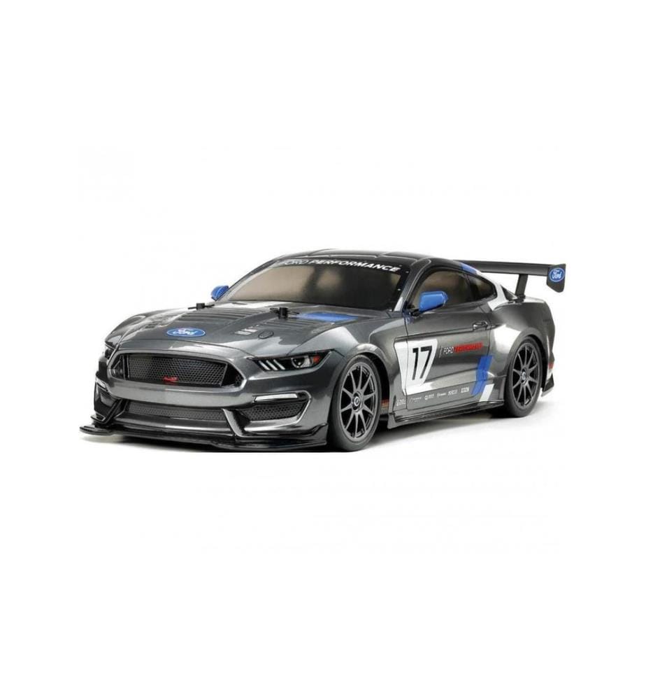TAMIYA - Voiture de course Ford Mustang GT4 TT-02 1:10, kit avec ESC