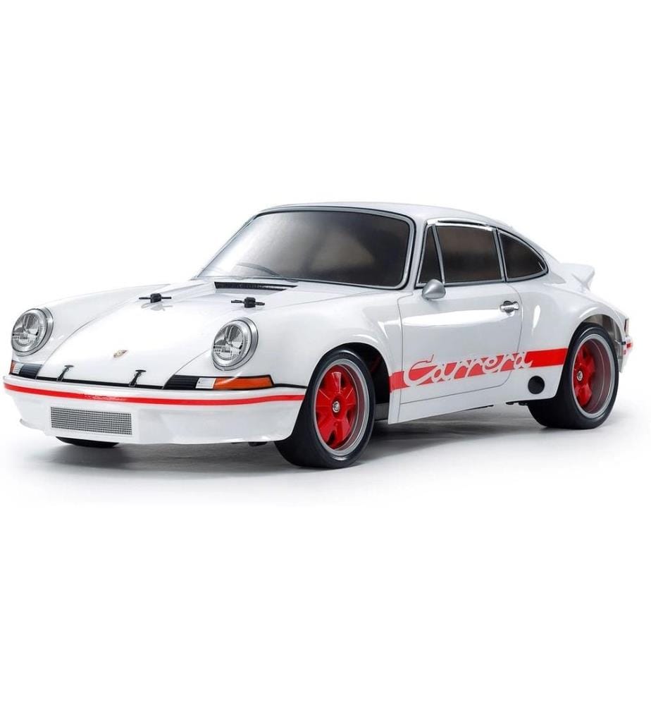 TAMIYA - Porsche 911 Carrera RSR 2.8 White Kit de construction, 1:10, 2WD, BT-01