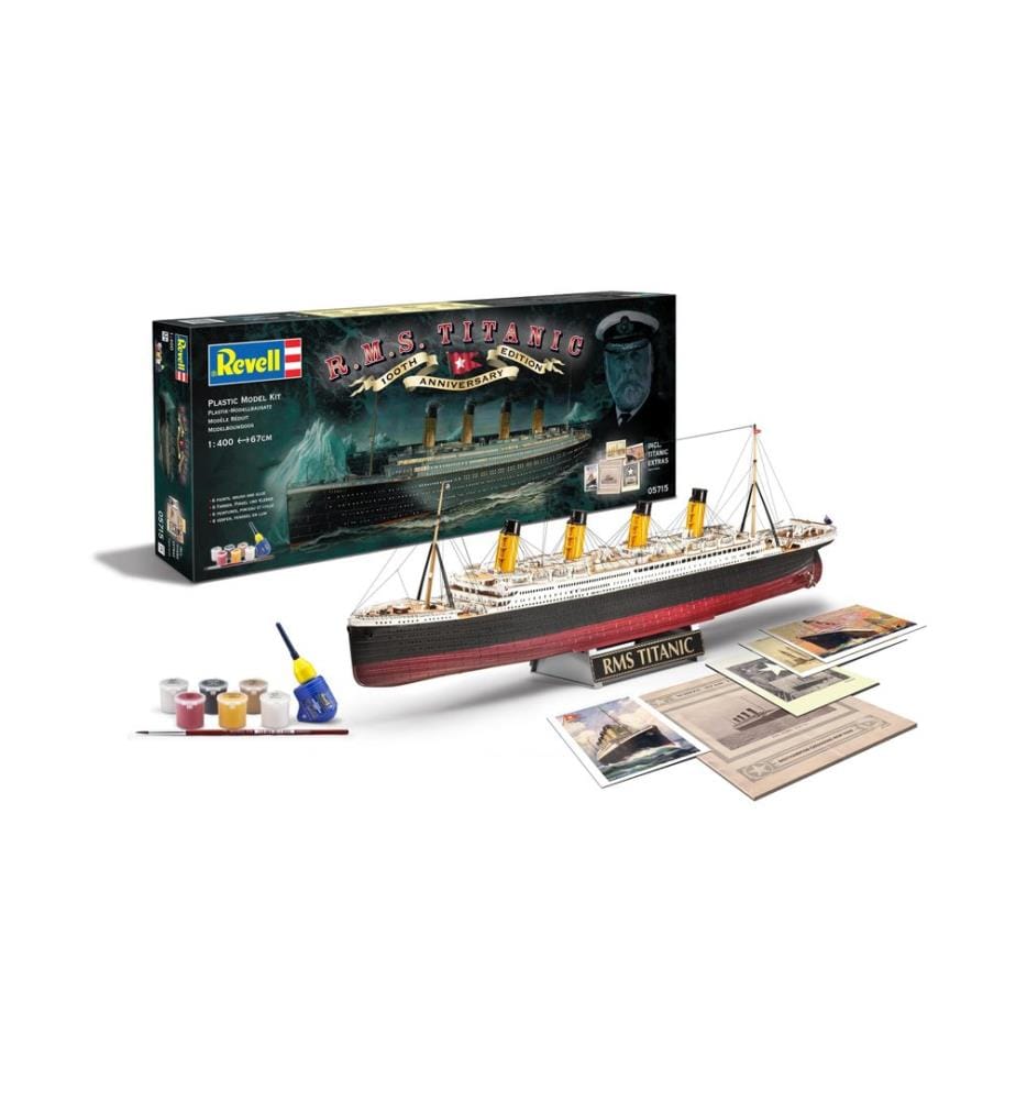 Revell - Kits de montage 100 Years TITANIC 1:400