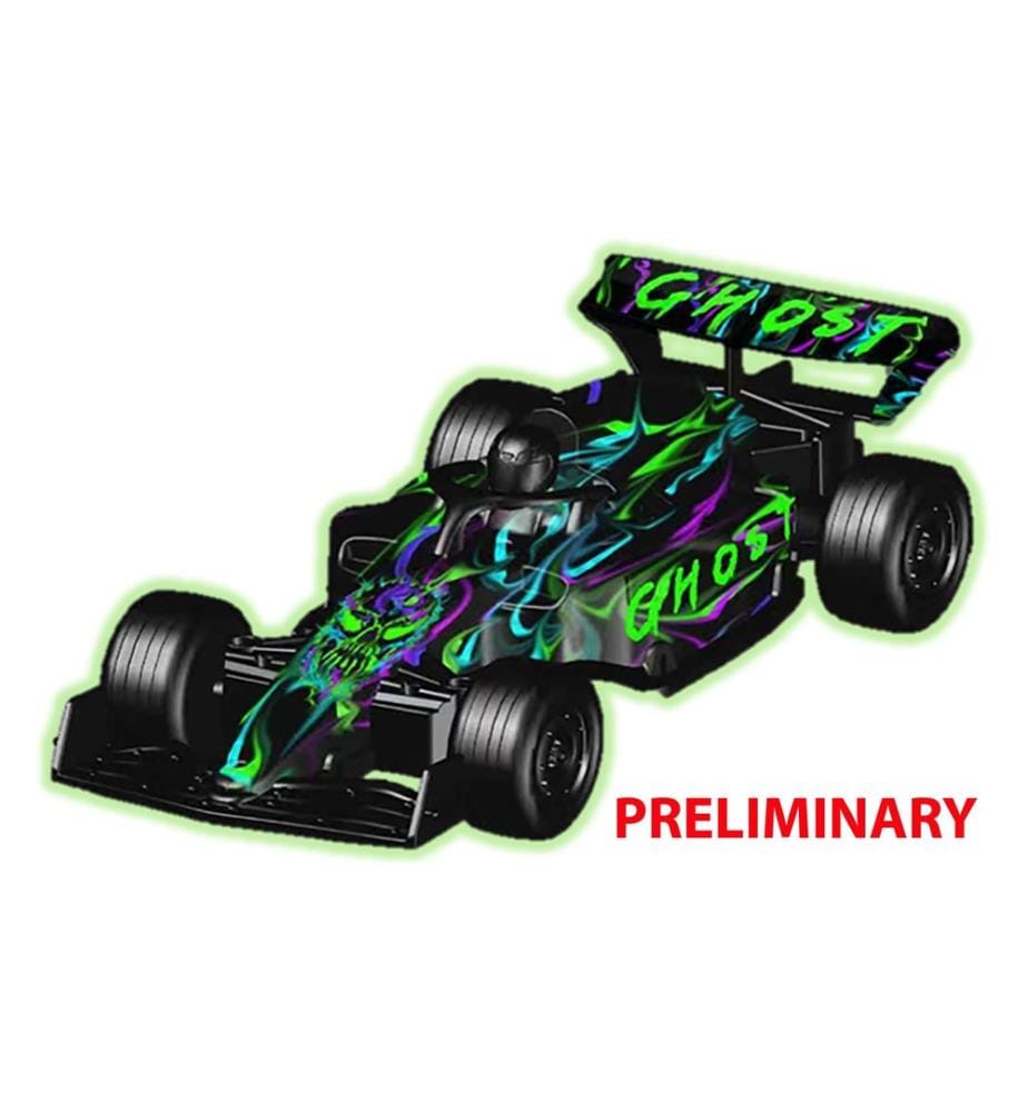 REVELL - Control RC Car Ghost Racer Carrosserie éclairée RC 2.4 GHz 1:20