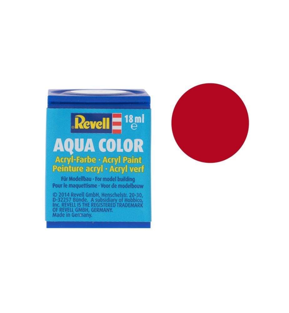 Revell - Peinture acrylique 36 136 rouge carmin mat