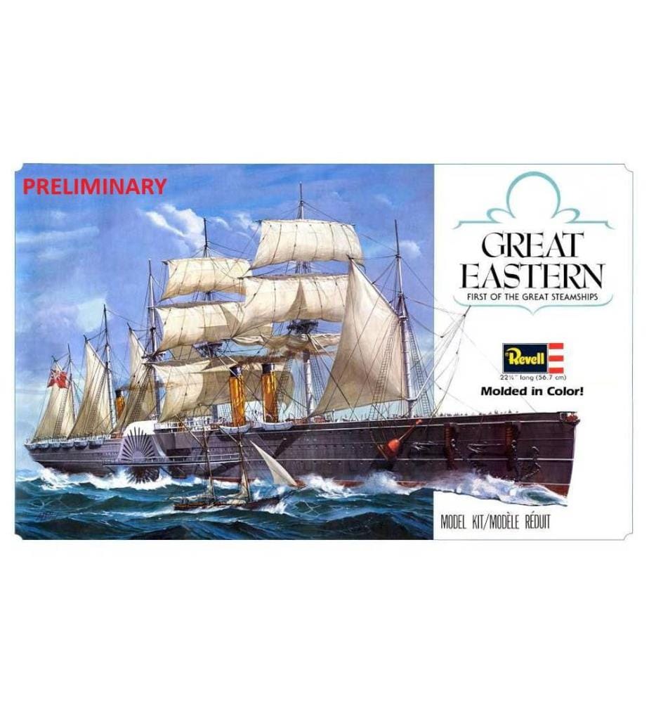 Revell - Great Eastern - 75 ans de modélisation plastique 1:38