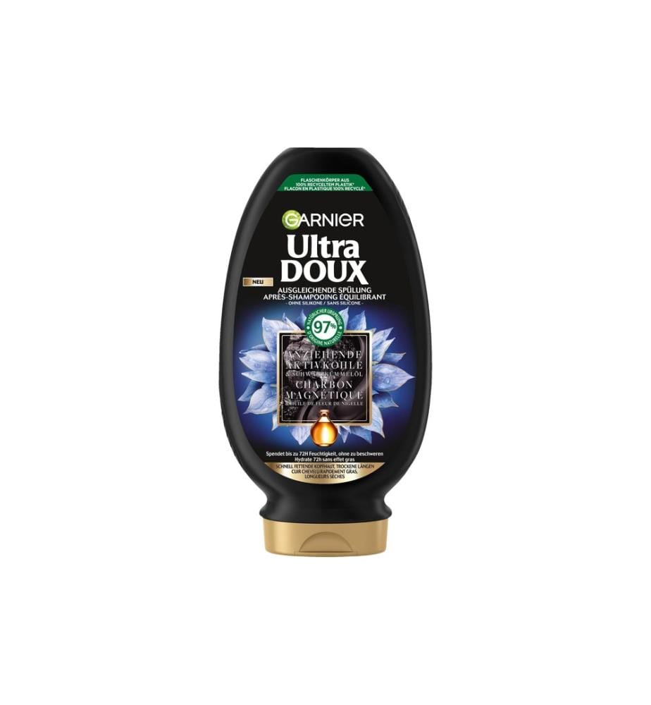Garnier - Après-shampoing Charcoal 250 ml