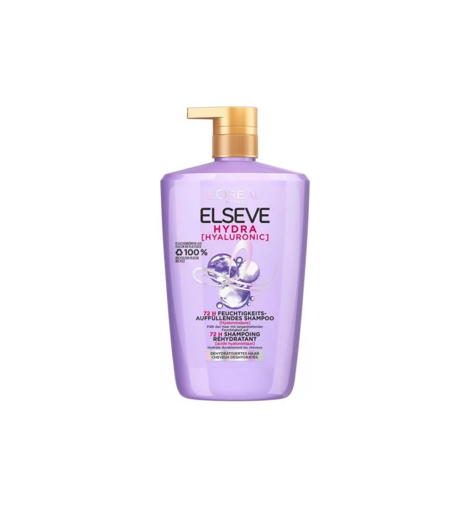 L'Oréal Elsève - Shampoo Hydra Hyaluron Format 1 l