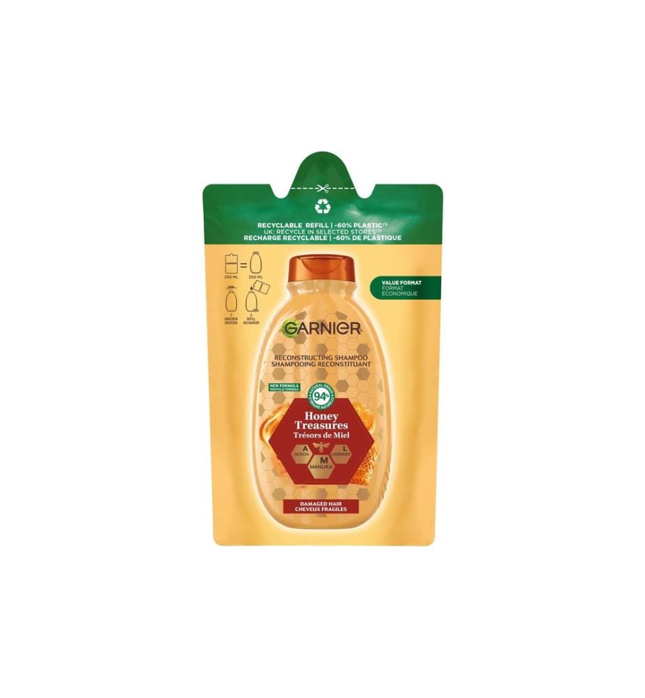 Garnier - Shampoo Ultra Doux Eco-Pack Honig 250 ml