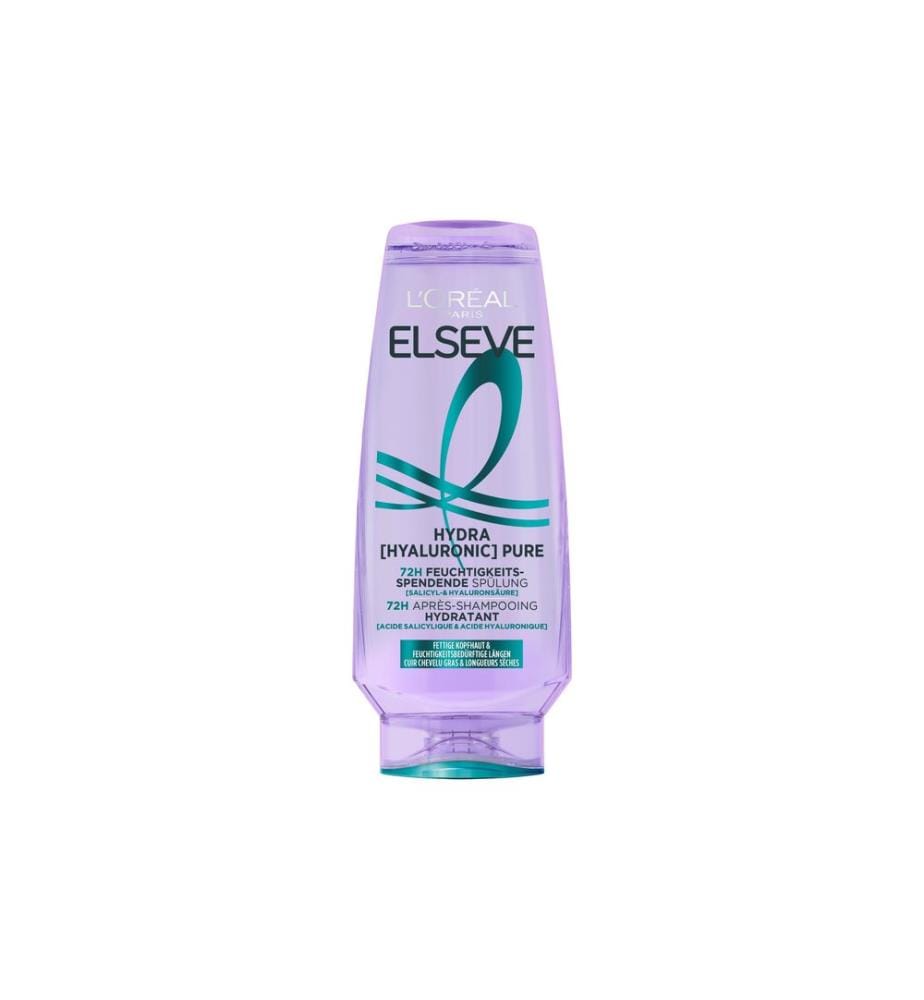 L'Oréal Elsève - Après-shampoing Hydra Hyaluronic Pure 72H 200 ml