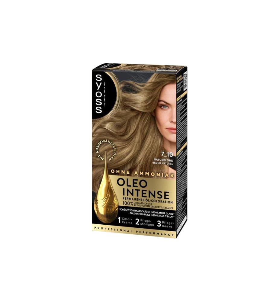 Syoss oleo intense - Coloration pour cheveux Oleo Intense 7-10 Blond naturel