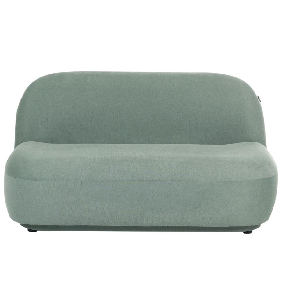 Canapé 2 places LOVBERG Tissu Vert clair