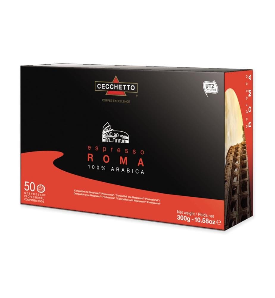 CECCHETTO - Professional Pads Espresso Roma 50 pièce