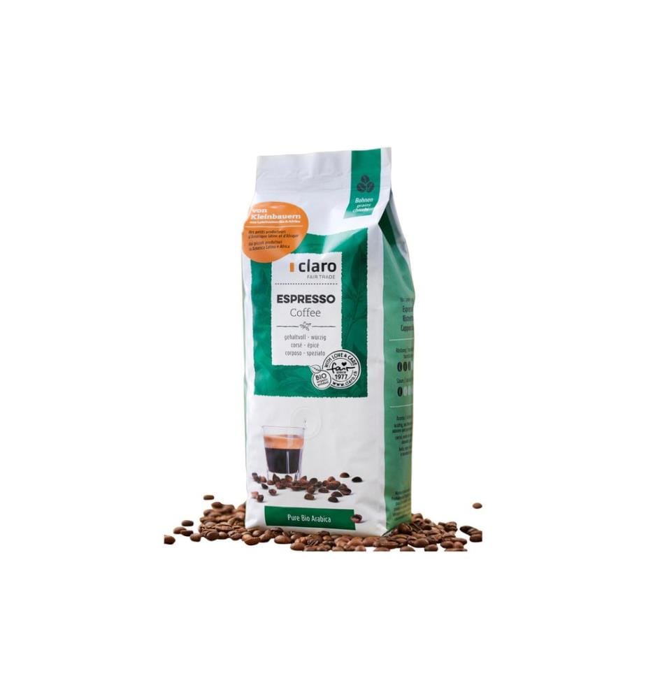 CLARO - Grains de café Espresso 500 g