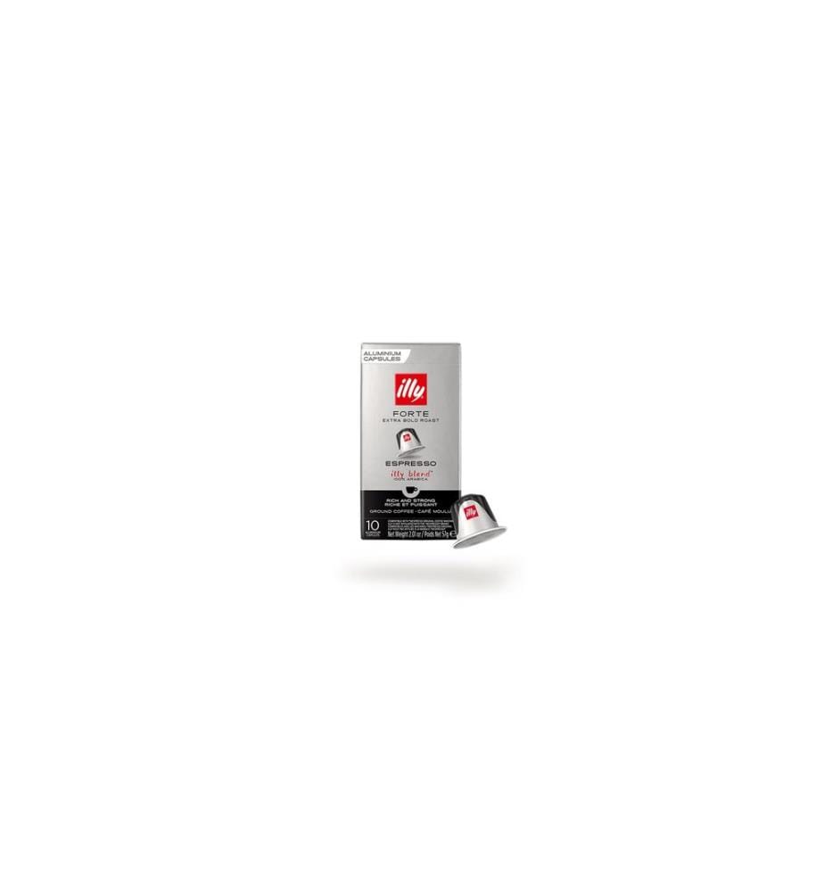 ILLY - Capsules de café Forte Espresso, 10 pièces