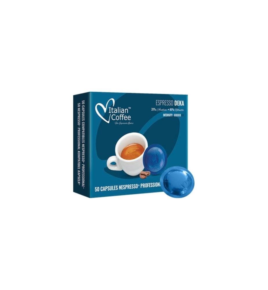 Italian Coffee - Professional Pads Deka 50 pièce