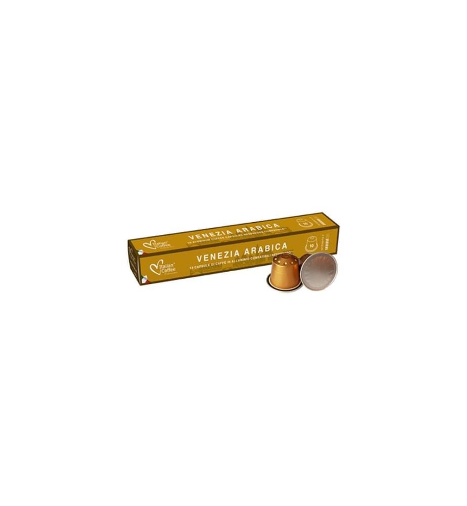 Italian Coffee - Capsules de café Venezia Arabica 10 pièce