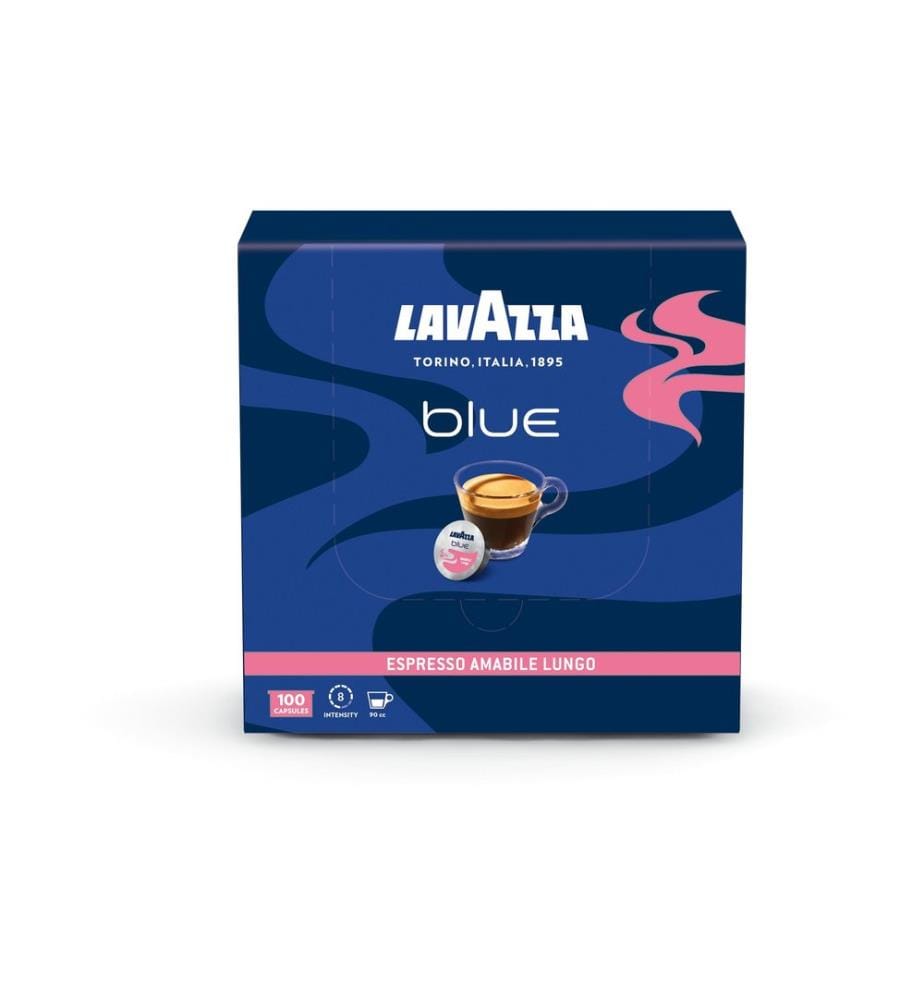 LAVAZZA - Capsules de café Blue Espresso Amabile Lungo 100 pièce