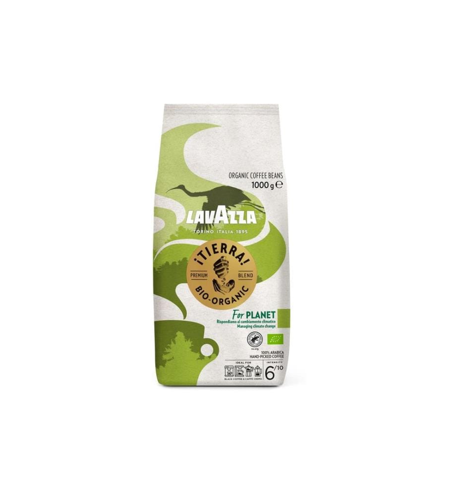 LAVAZZA - Grains de café Tierra for Planet Bio Organic 1 kg