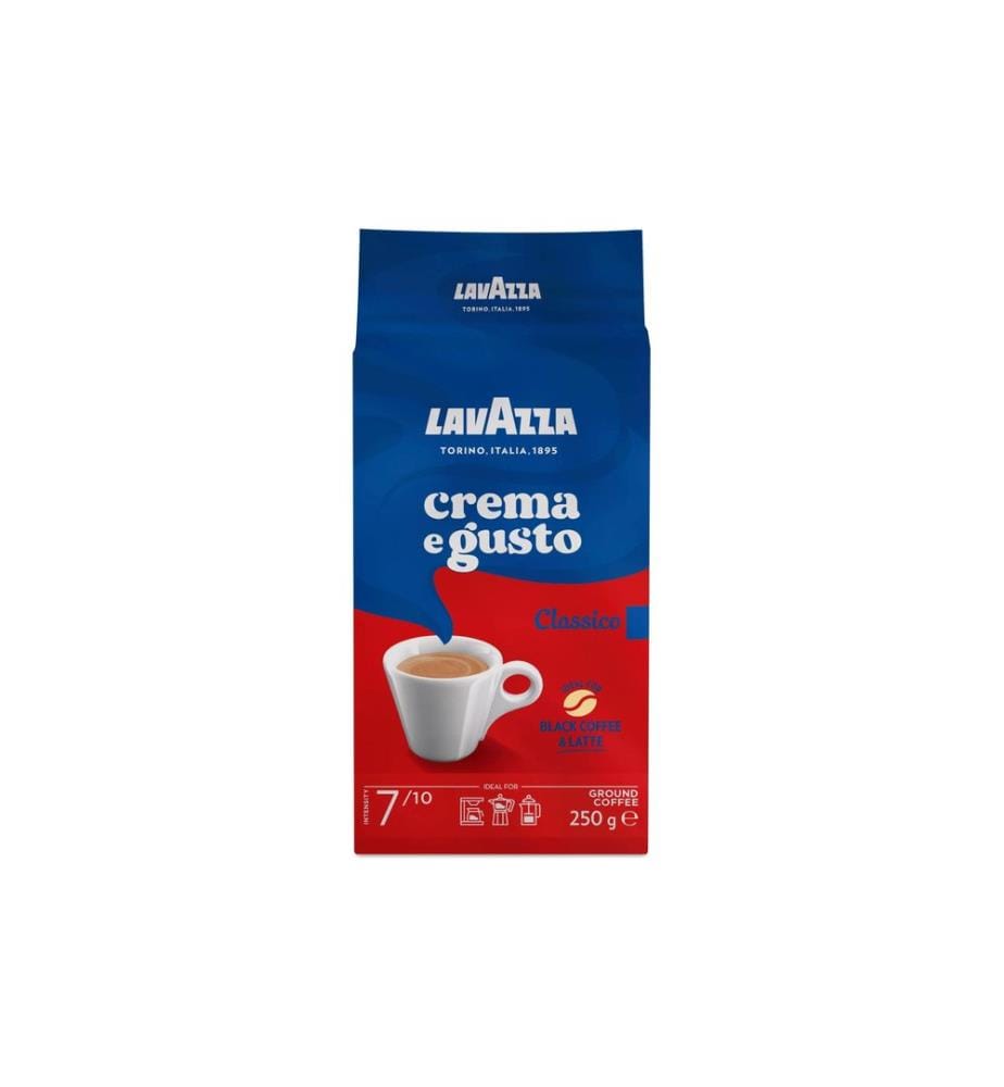 LAVAZZA - Café moulu Crema e Gusto Classico 250 g
