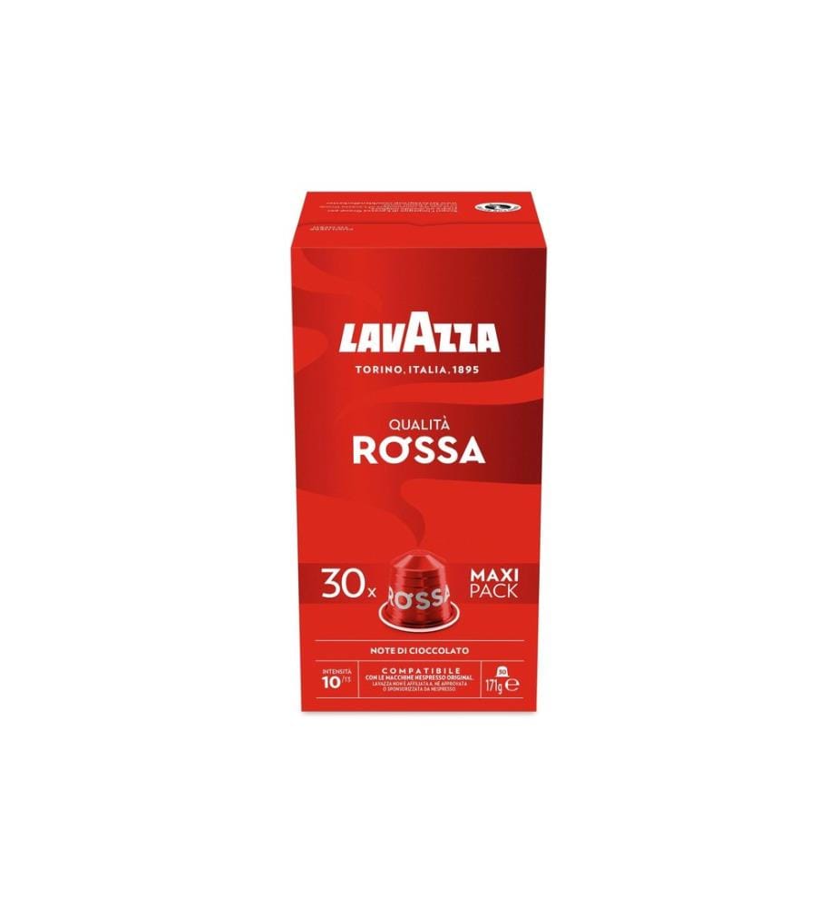 LAVAZZA - Capsules de café Qualità Rossa 30 pièces