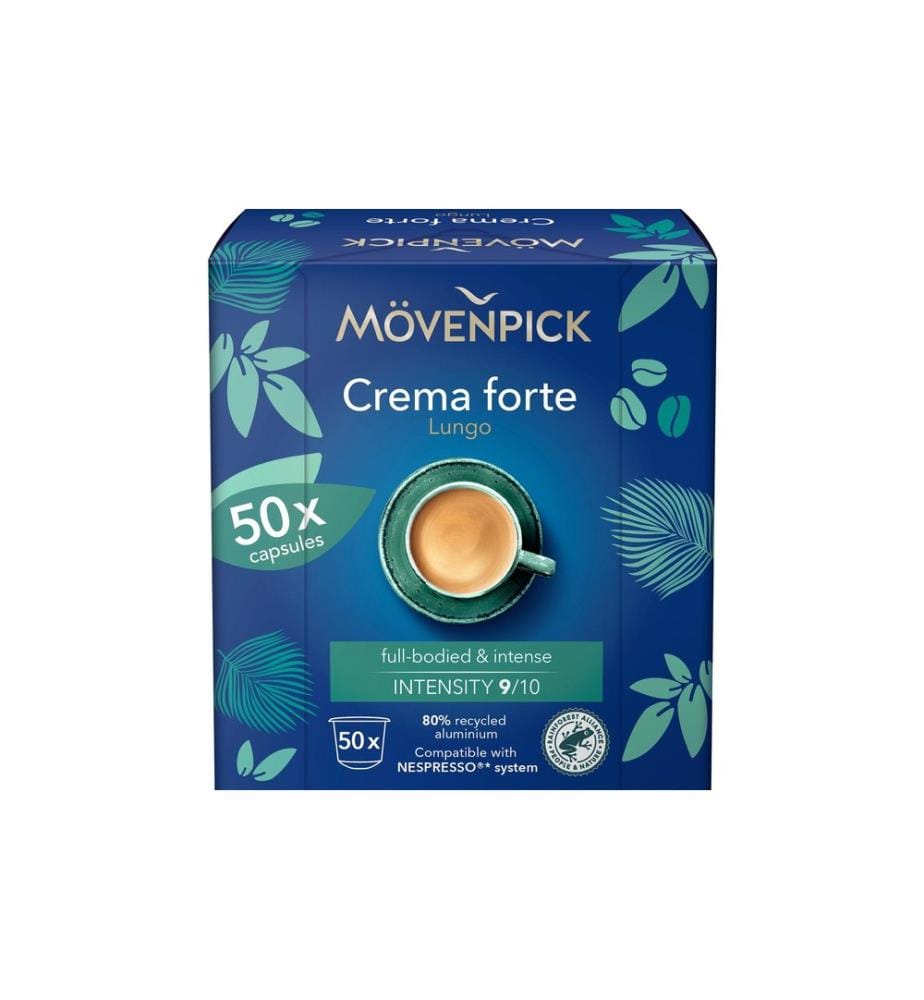 Mövenpick - Capsules de café Crema Forte 50 pièces