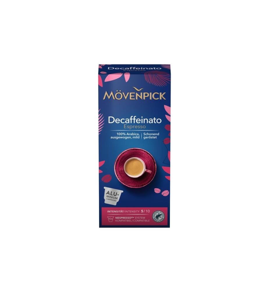 Mövenpick - Capsules de café Decaffeinato Espresso 10 pièces